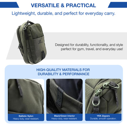Spineleap® Magnetic Gym Crossbody Bag