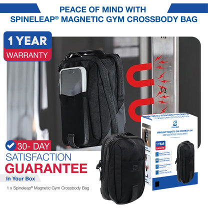 Spineleap® Magnetic Gym Crossbody Bag